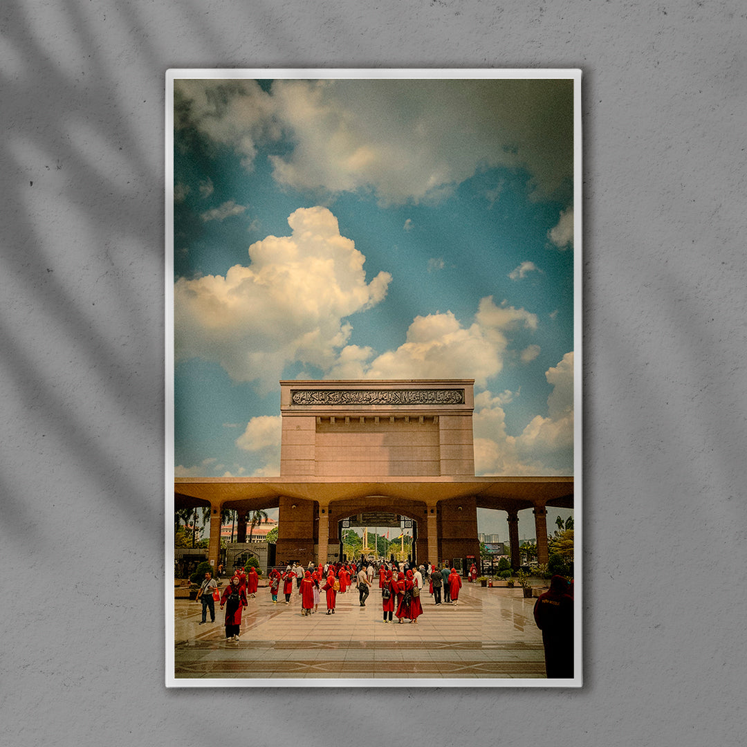 Entrée Mosquée Putra - Putrajaya