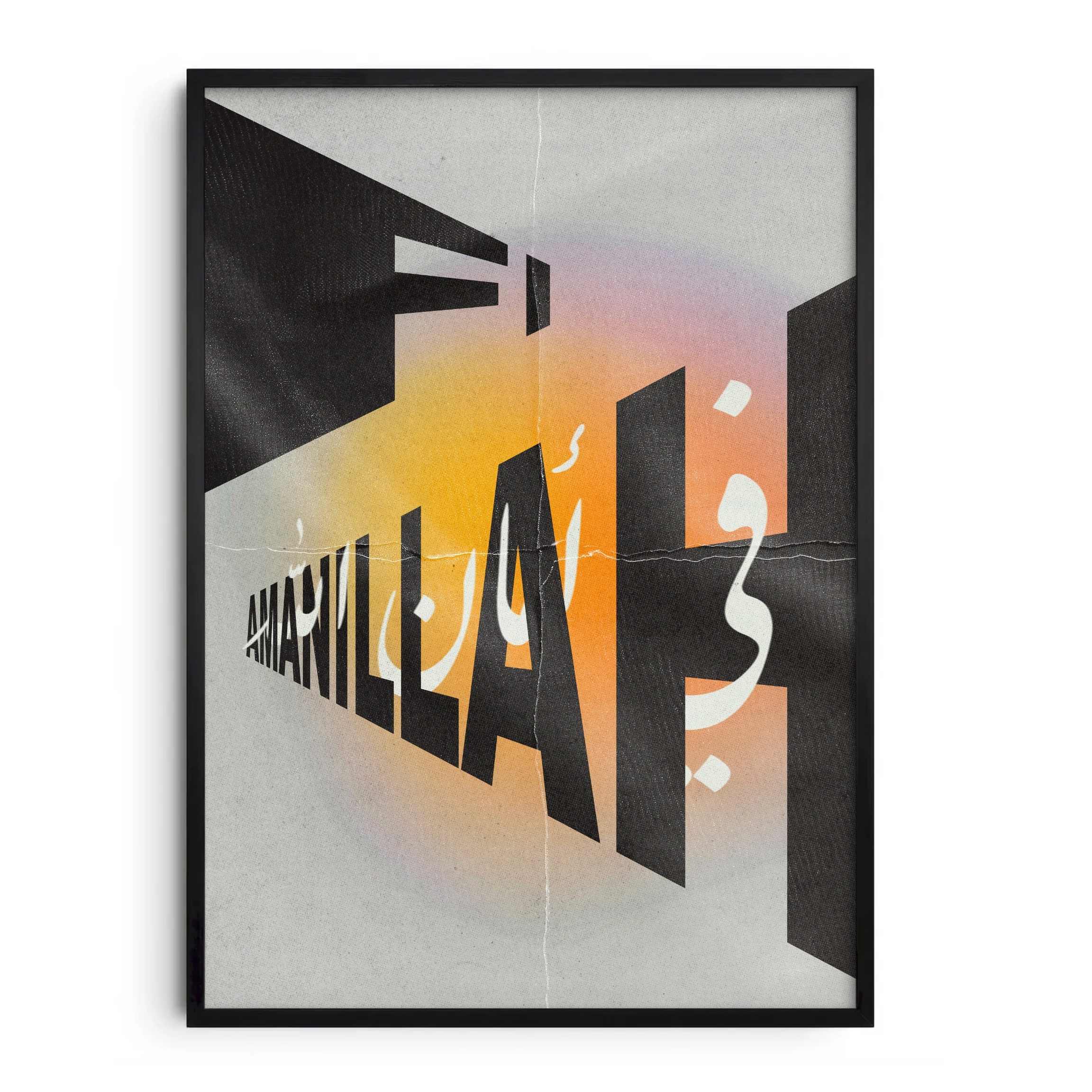FI AMANILLAH · Affiche