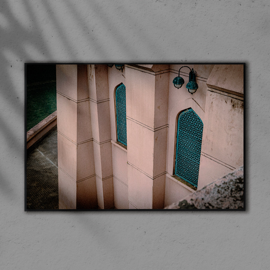 Façade Mosquée Putra -Putrajaya