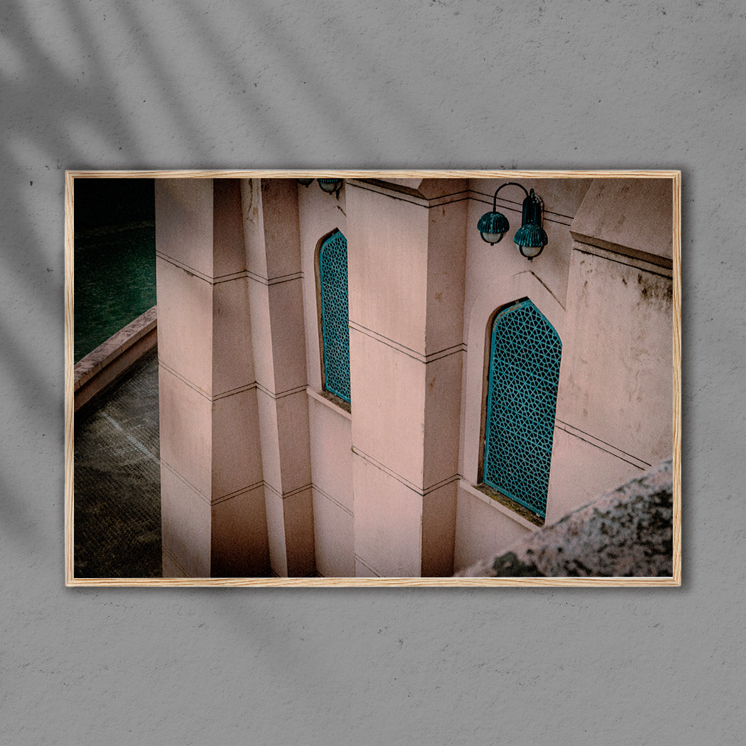 Façade Mosquée Putra -Putrajaya