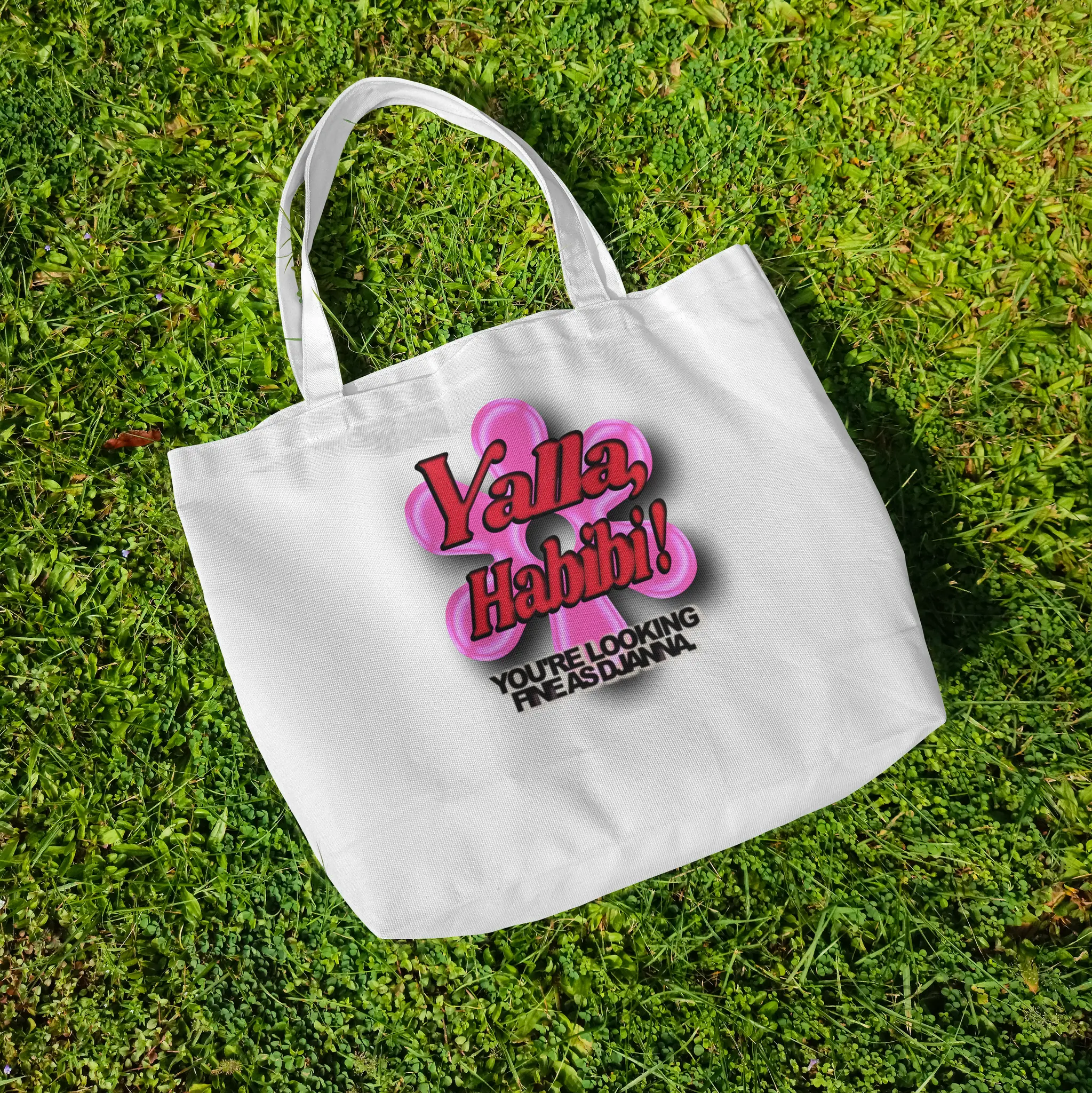 YALLA HABIBI · Tote Bag