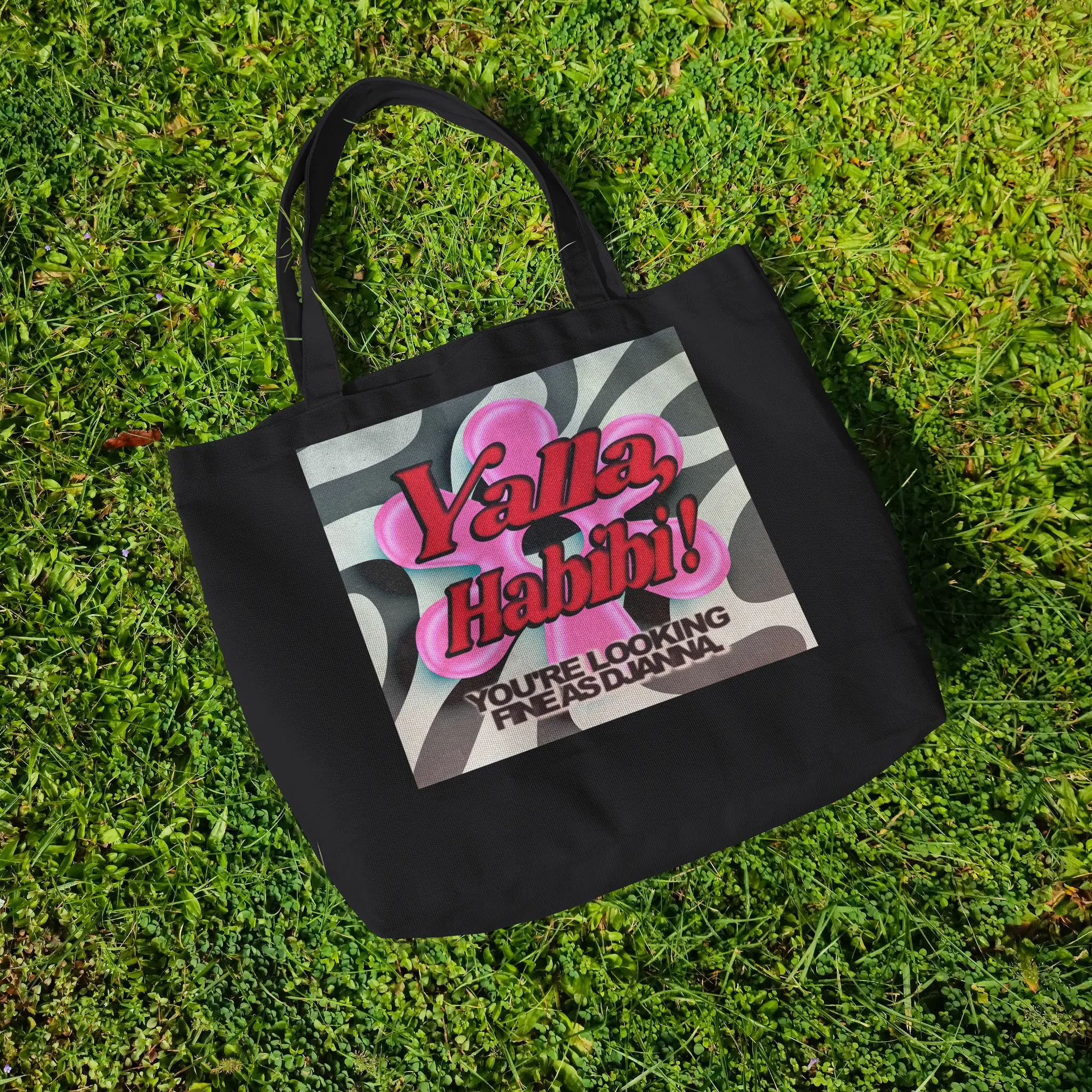 YALLA HABIBI · Tote Bag