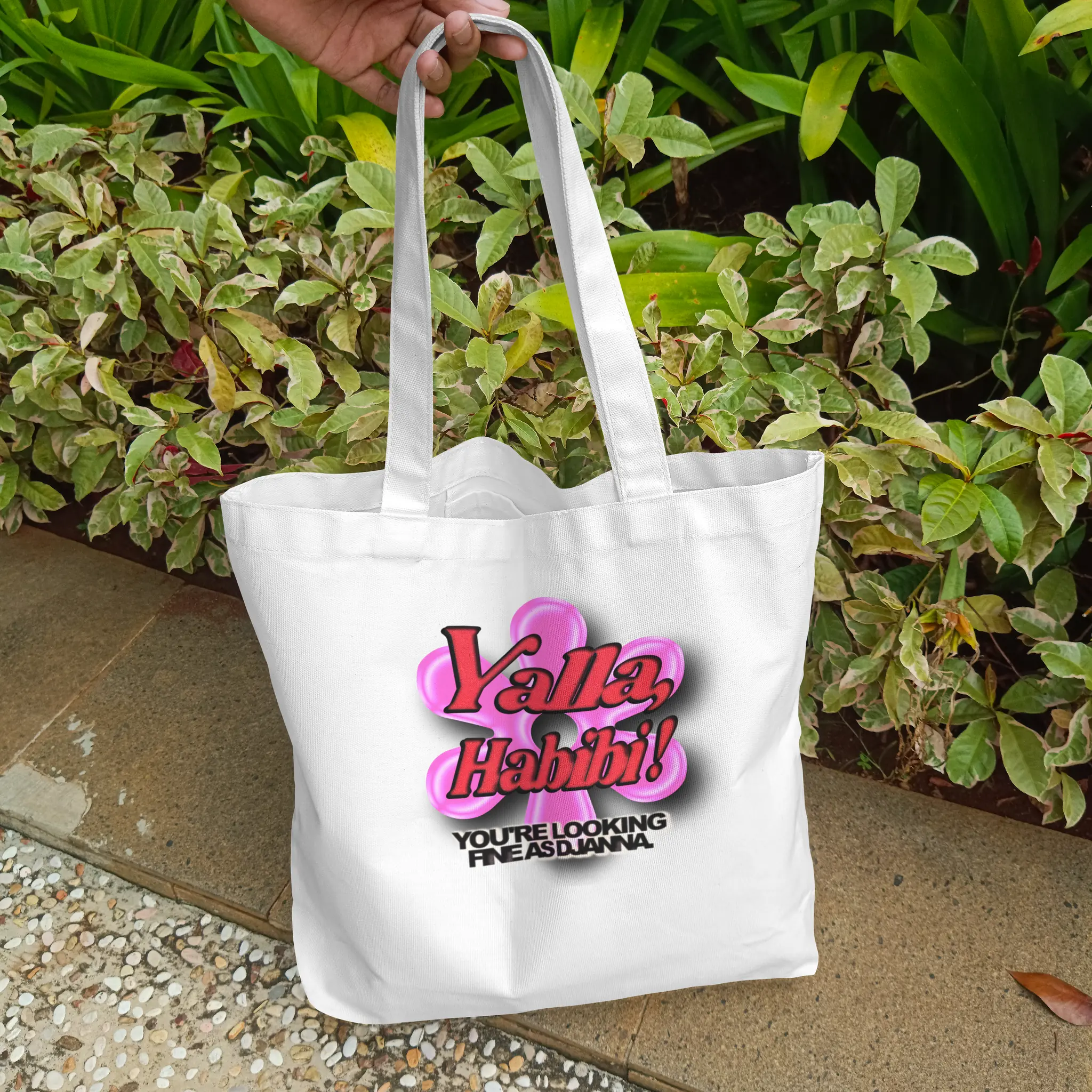 YALLA HABIBI · Tote Bag