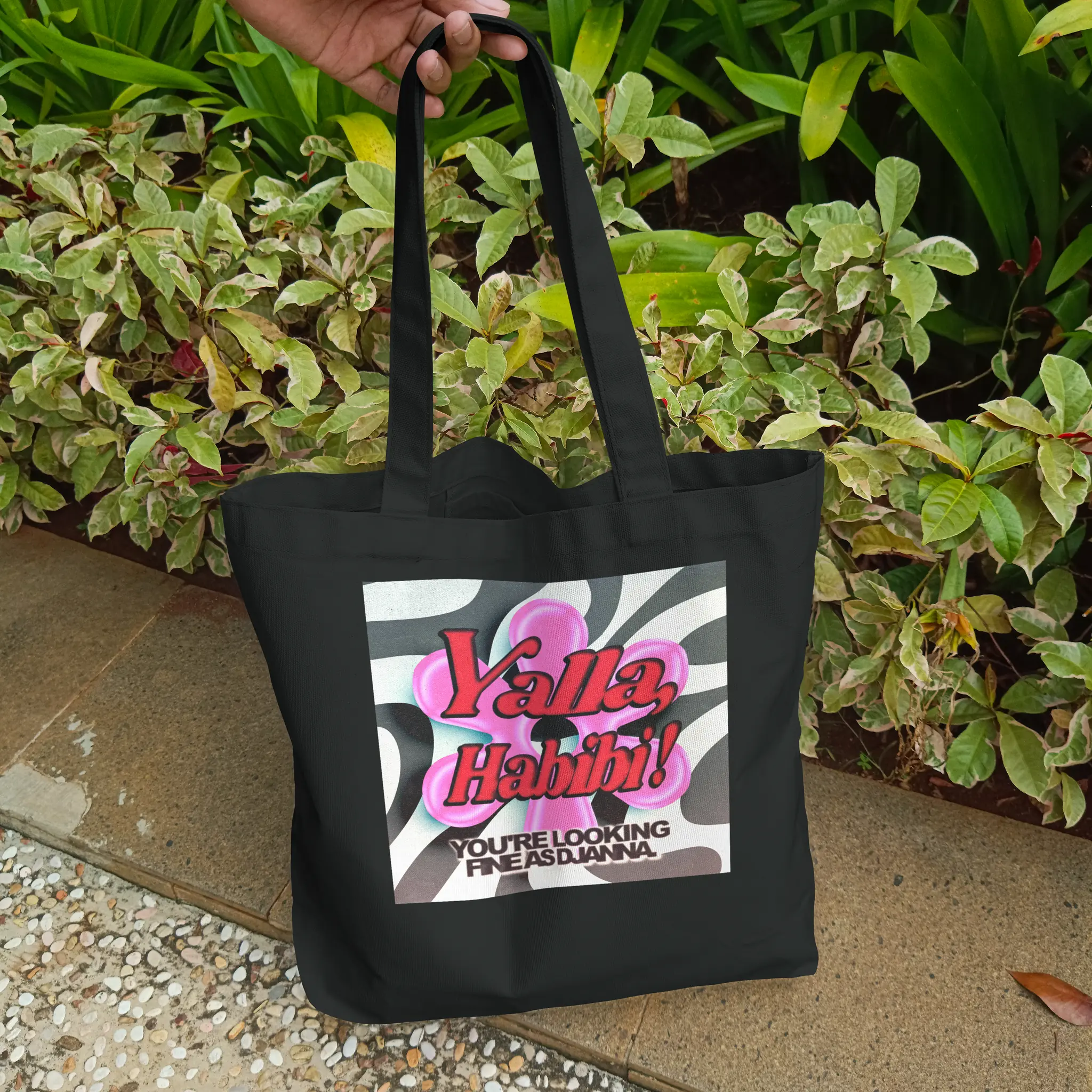YALLA HABIBI · Tote Bag
