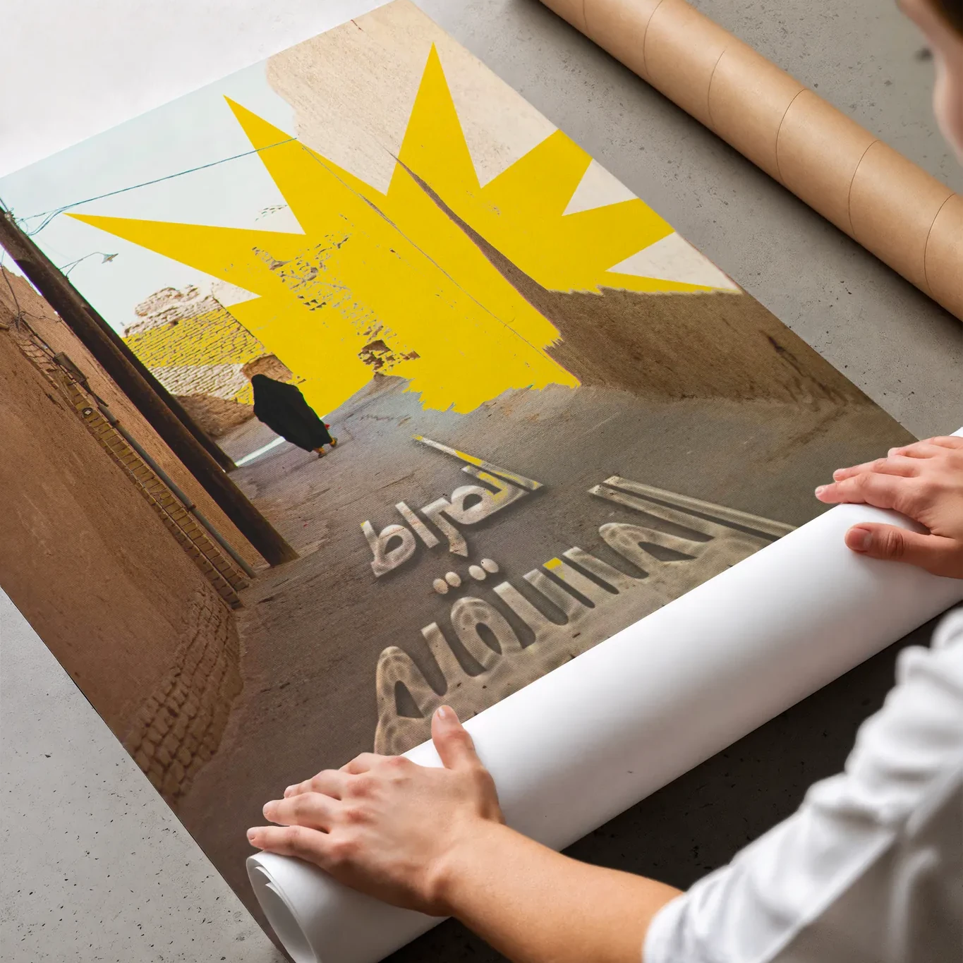 LE CHEMIN · Affiche