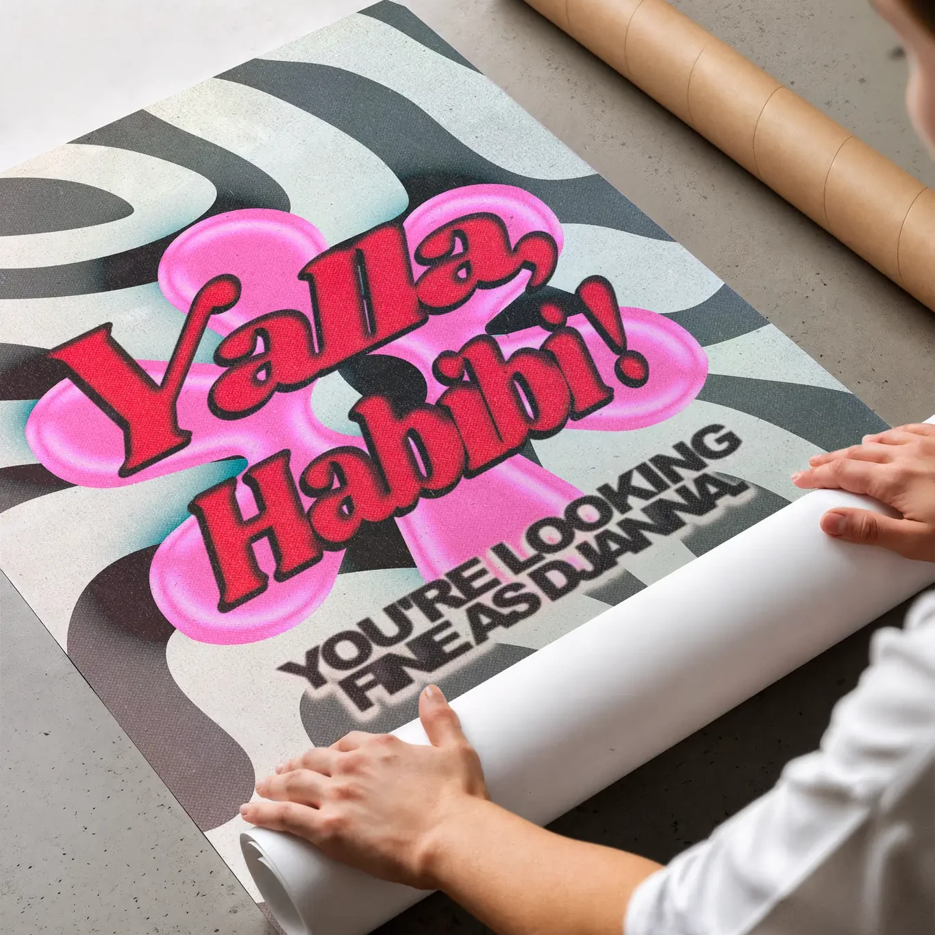 YALLA HABIBI · Affiche