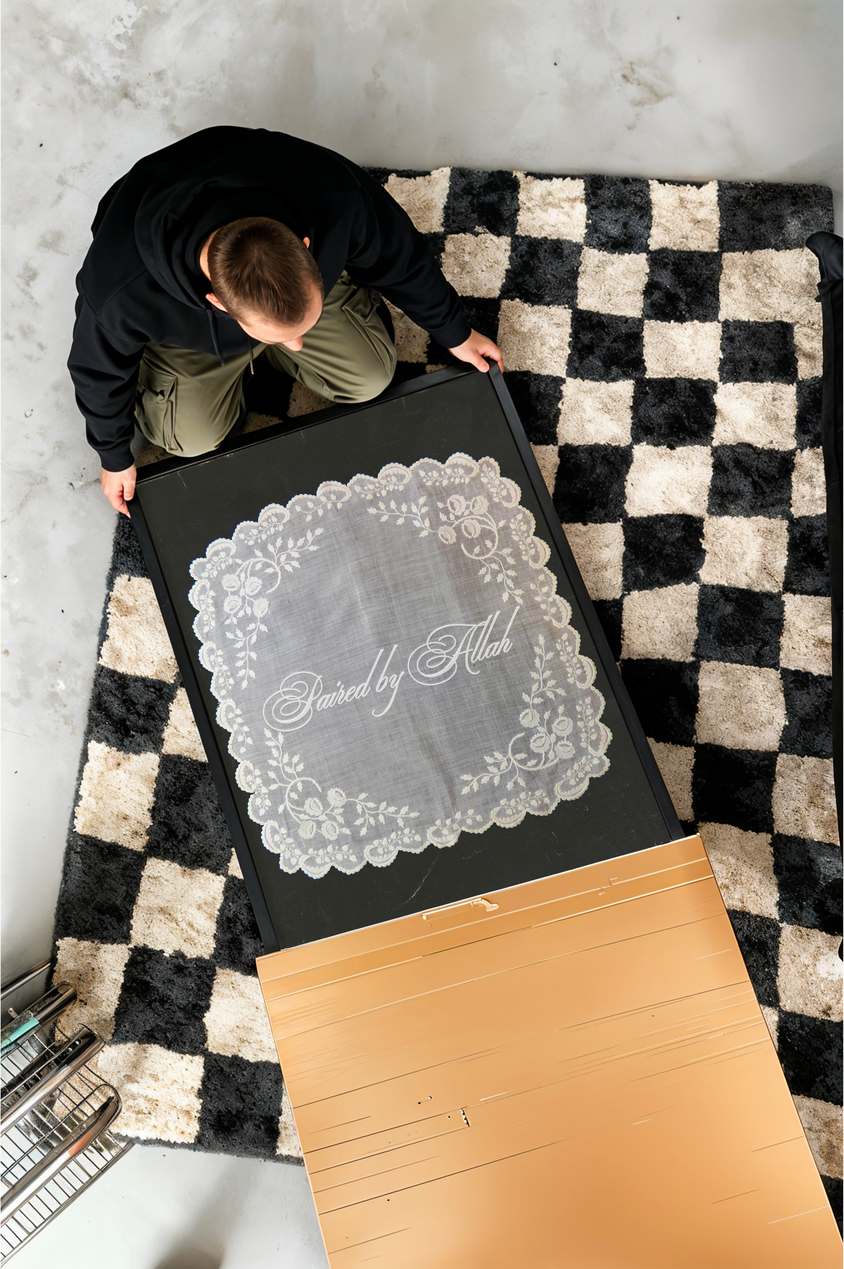 POSTER " Paired by Allah "